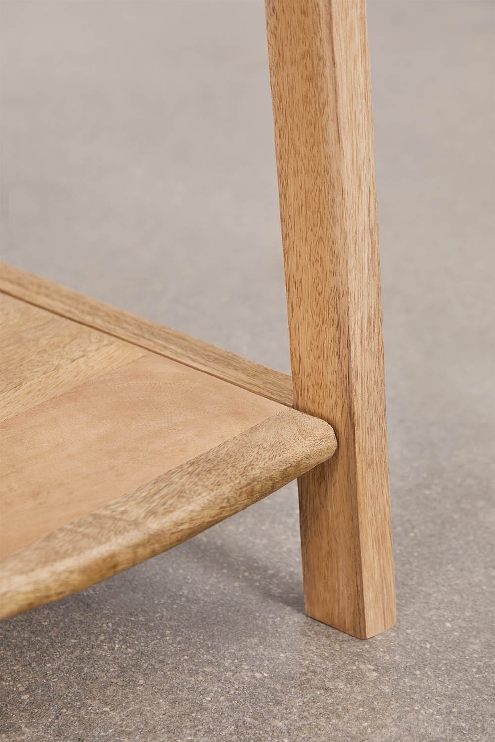 Shelby mango wood corner shelf, gallery image 5