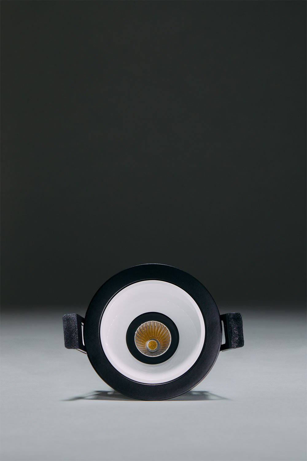 Pack of 2 recessed LED downlights with round frames Ø7 cm in Luisiana aluminum, imagen de galeria 5
