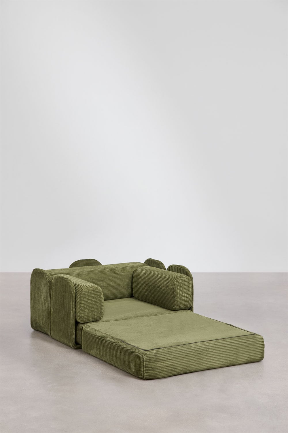 Vacuum-packed velvet sofa bed Kyoto, gallery image 6