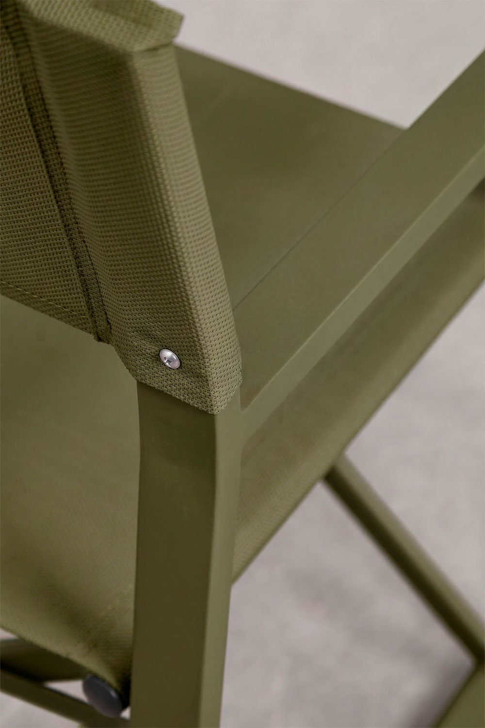 Antoliana steel folding garden director's chair, gallery image 7
