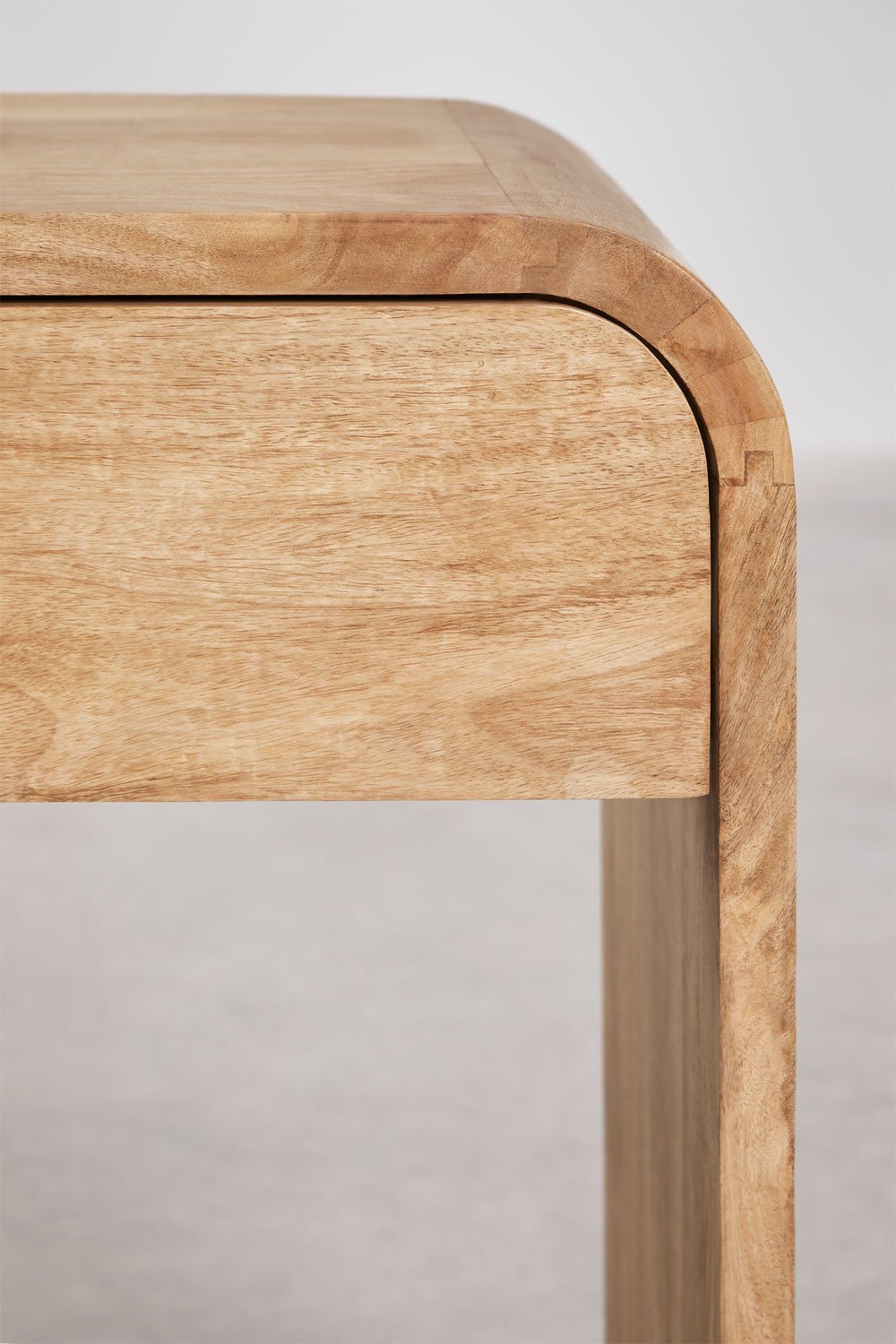 Shelby mango wood and MDF hallway console table, gallery image 7