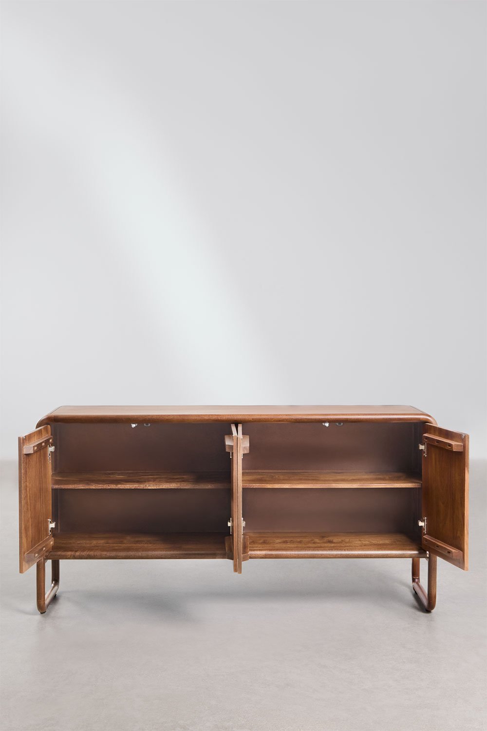 Maupaul 160x40 cm sideboard in mango wood, gallery image 3