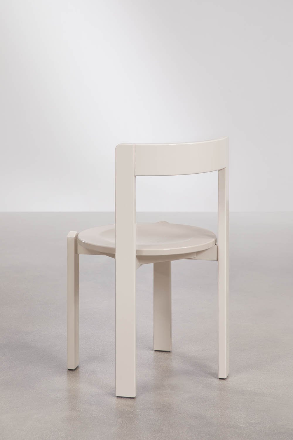 Pack of 2 dining chairs in Noreli oak wood, gallery image 3