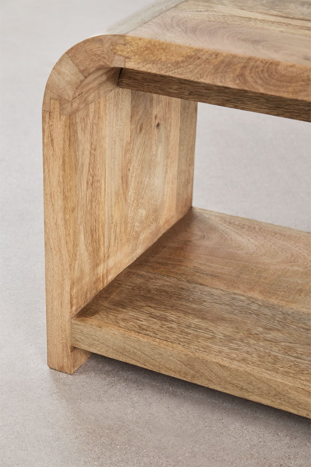 Shelby 120x35 cm mango wood TV cabinet, gallery image 3