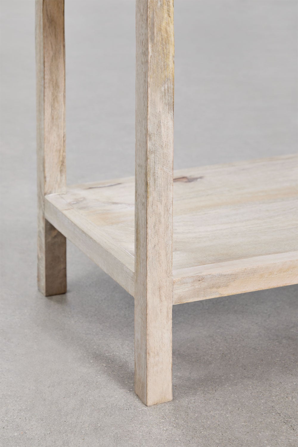 Mango wood 120x40 cm hallway console table Ardel, gallery image 5