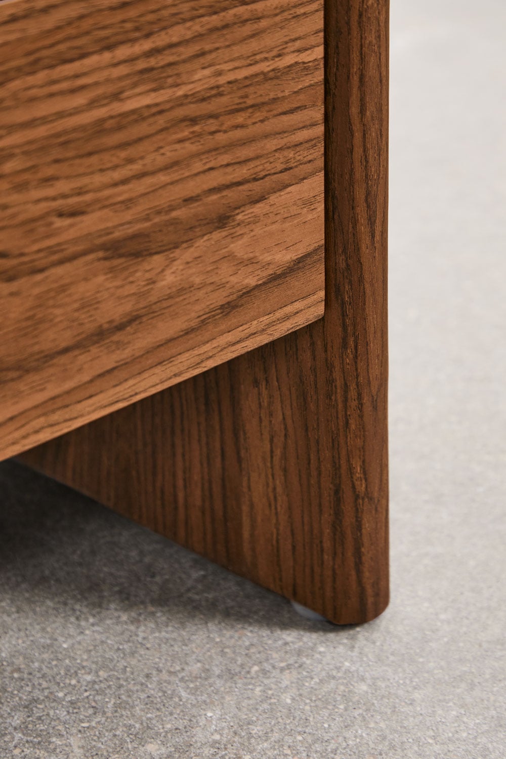 Rectangular bedside table 45x40 cm in Claudres MDF, gallery image 5