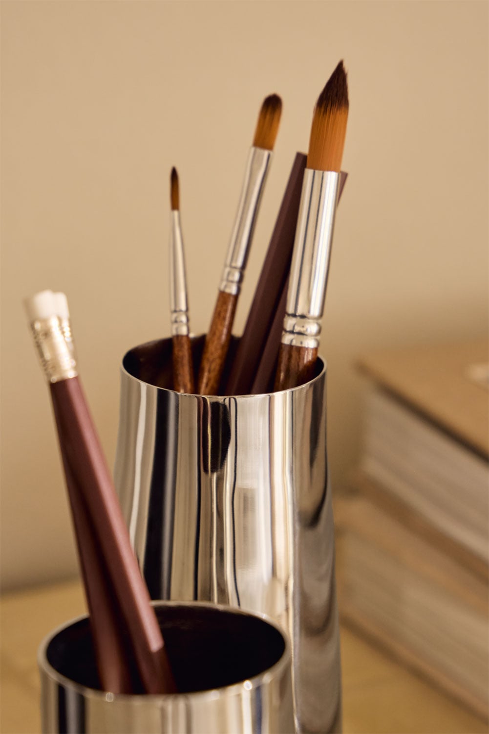 Padulin stainless steel vase, gallery image 2
