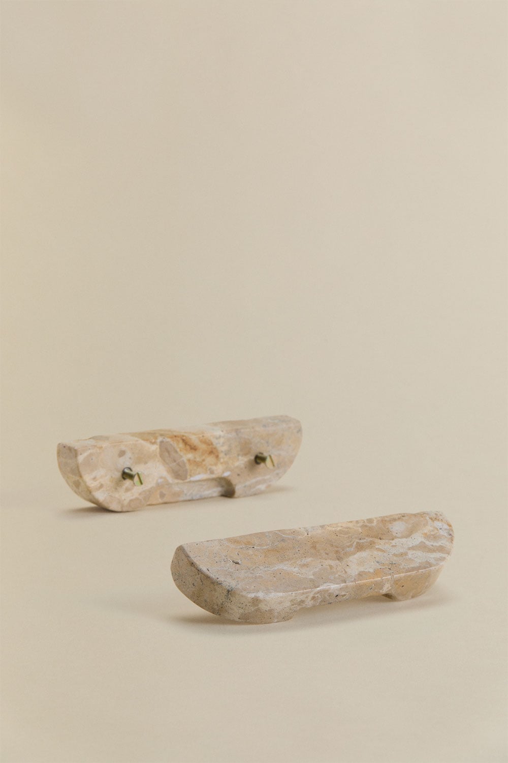 Pack of 2 natural stone handles Tinesla, gallery image 1