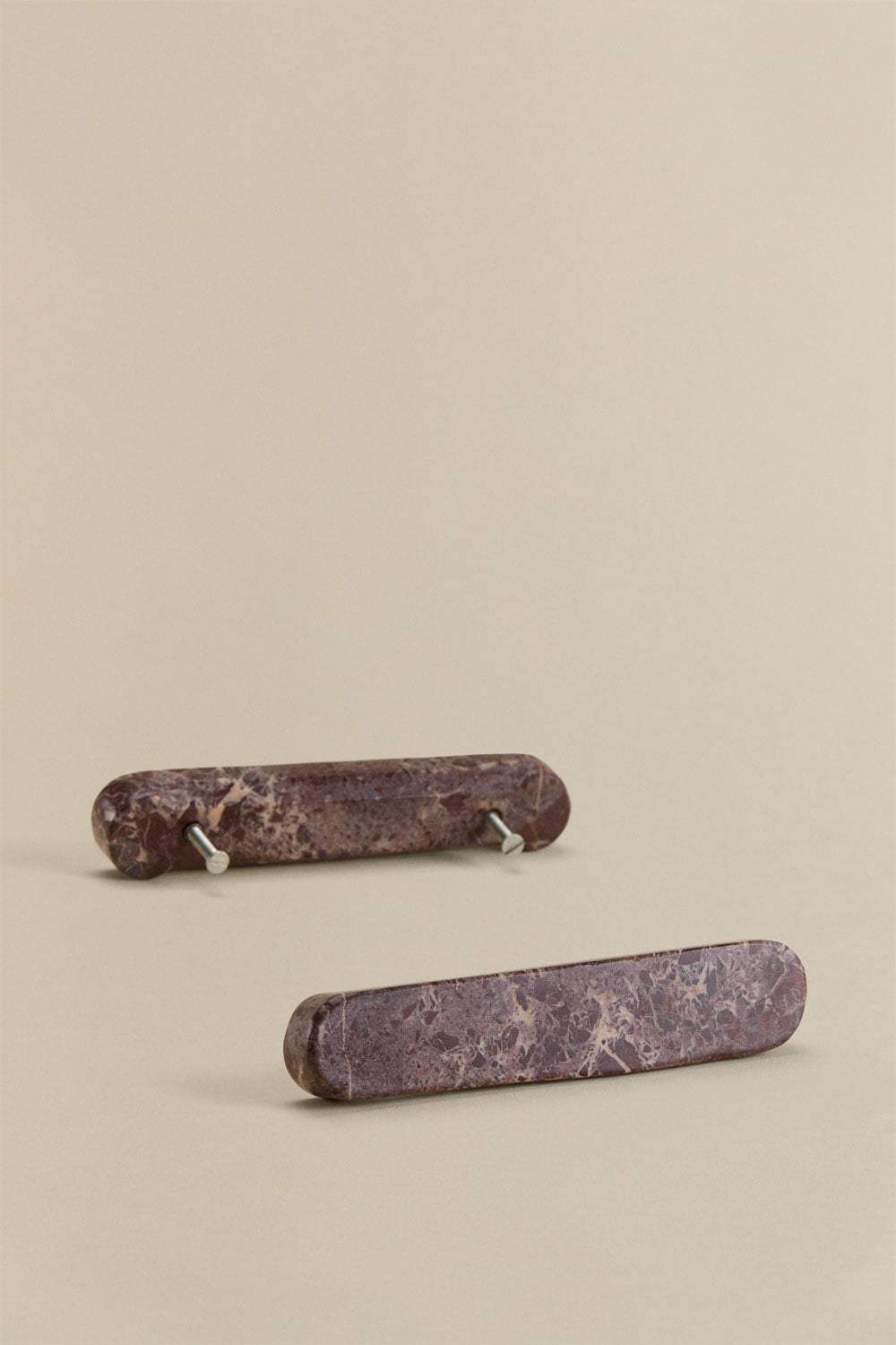 Pack of 2 natural stone Casbina handles, gallery image 1