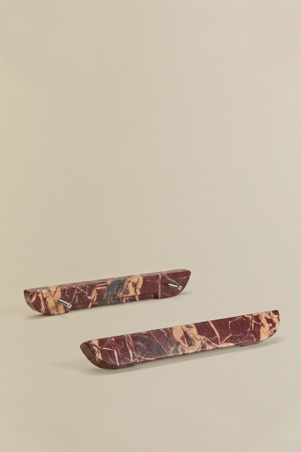 Pack of 2 natural stone handles Tinesla, gallery image 1