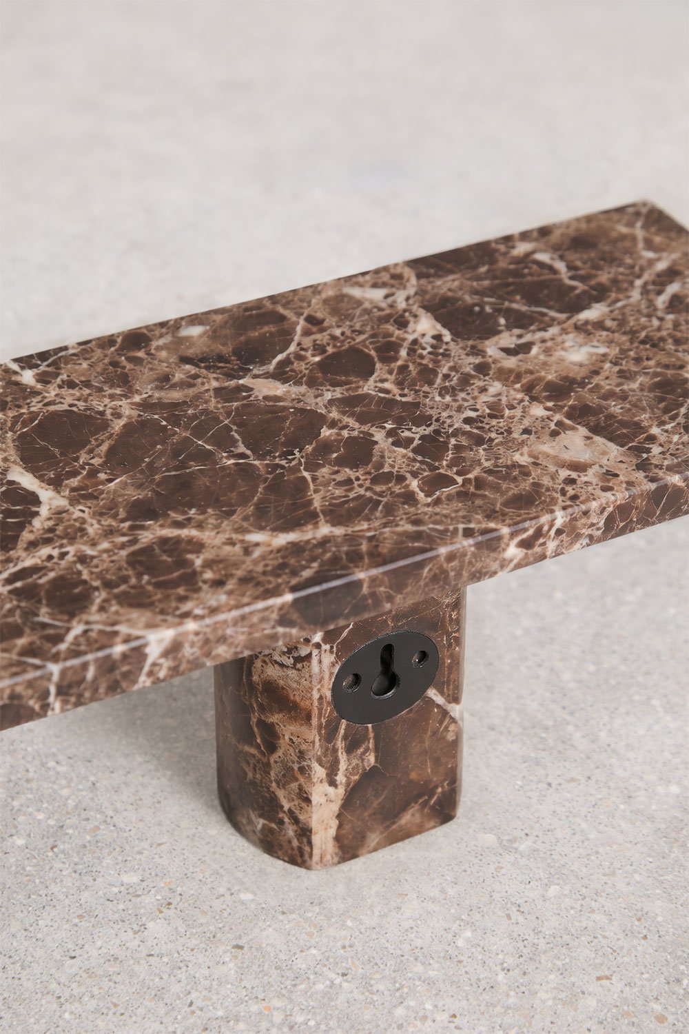 Floating nightstand 35x15 cm in Uganda marble, gallery image 6