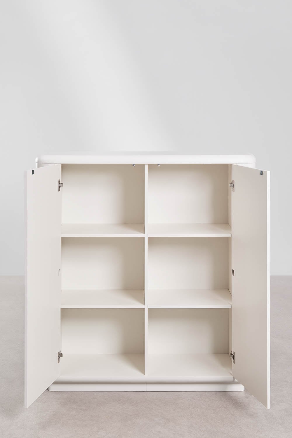 Wardrobe in gardenia white MDF Cixila, gallery image 3
