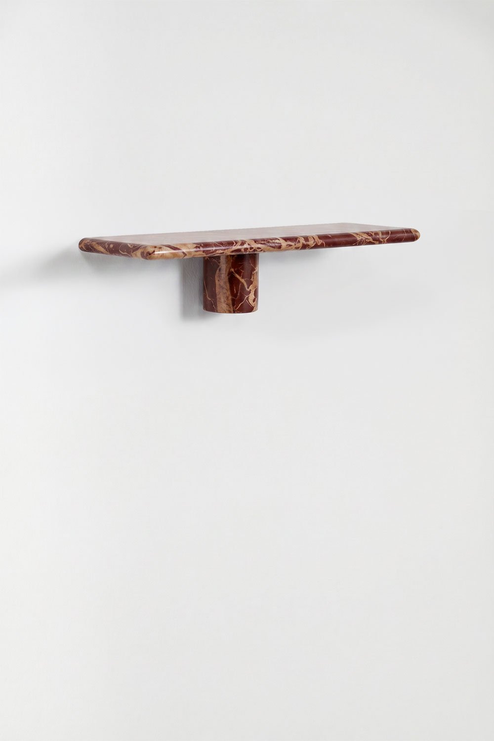 Pack of 2 floating nightstands 35x15 cm in Uganda marble, gallery image 1