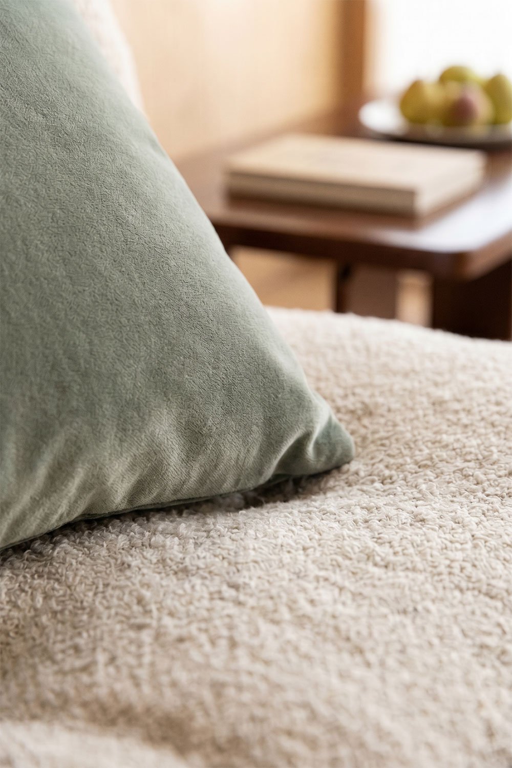 Square cushion 40x40 cm in Enid cotton, gallery image 2