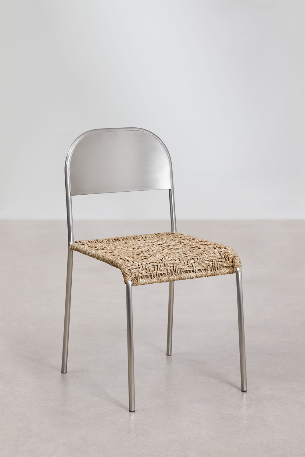 Narnial stainless steel dining chair, gallery image 3