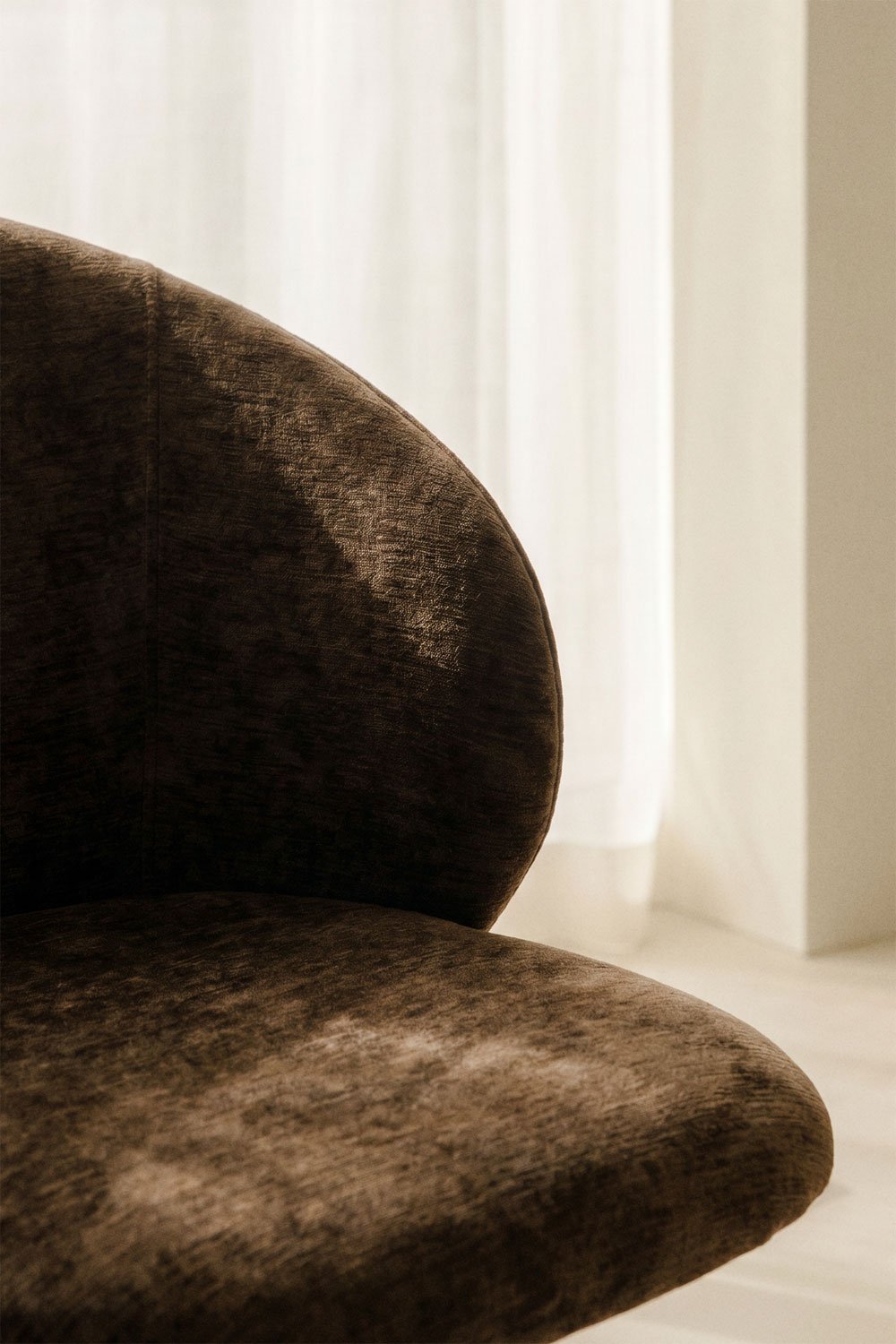 Gryon upholstered swivel office chair, gallery image 2