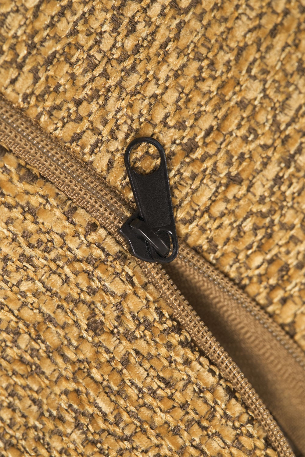 Bench 110 cm upholstered in honey yellow bouclé Matilda, gallery image 7