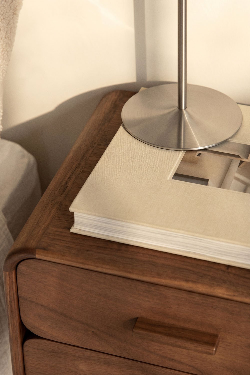 Aylin 40x30 cm floating wooden nightstand, gallery image 2