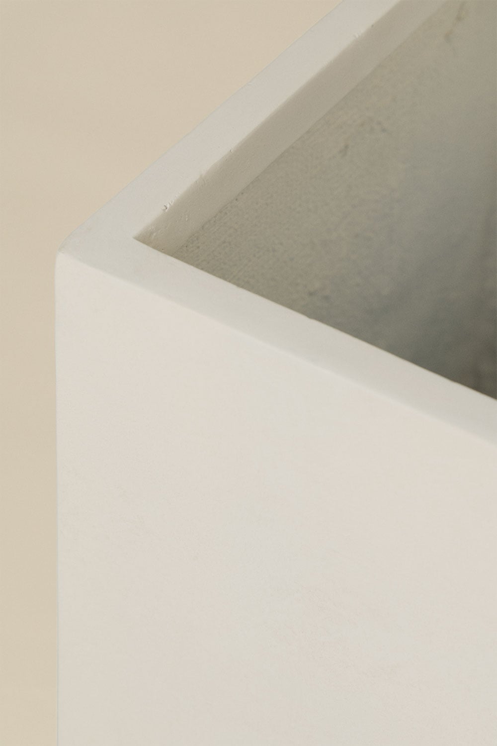 Lucas square outdoor cement planter, gallery image 5