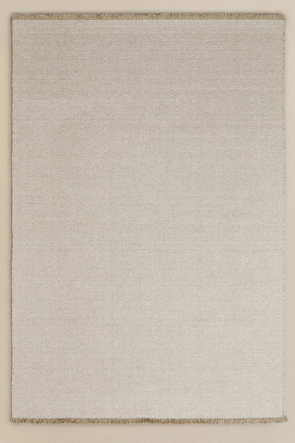 Quiteria rectangular wool and cotton rug, gallery image 1