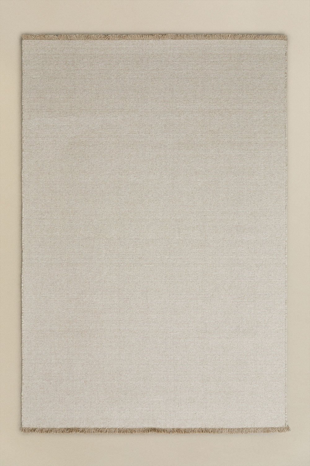 Quiteria rectangular wool and cotton rug, gallery image 1