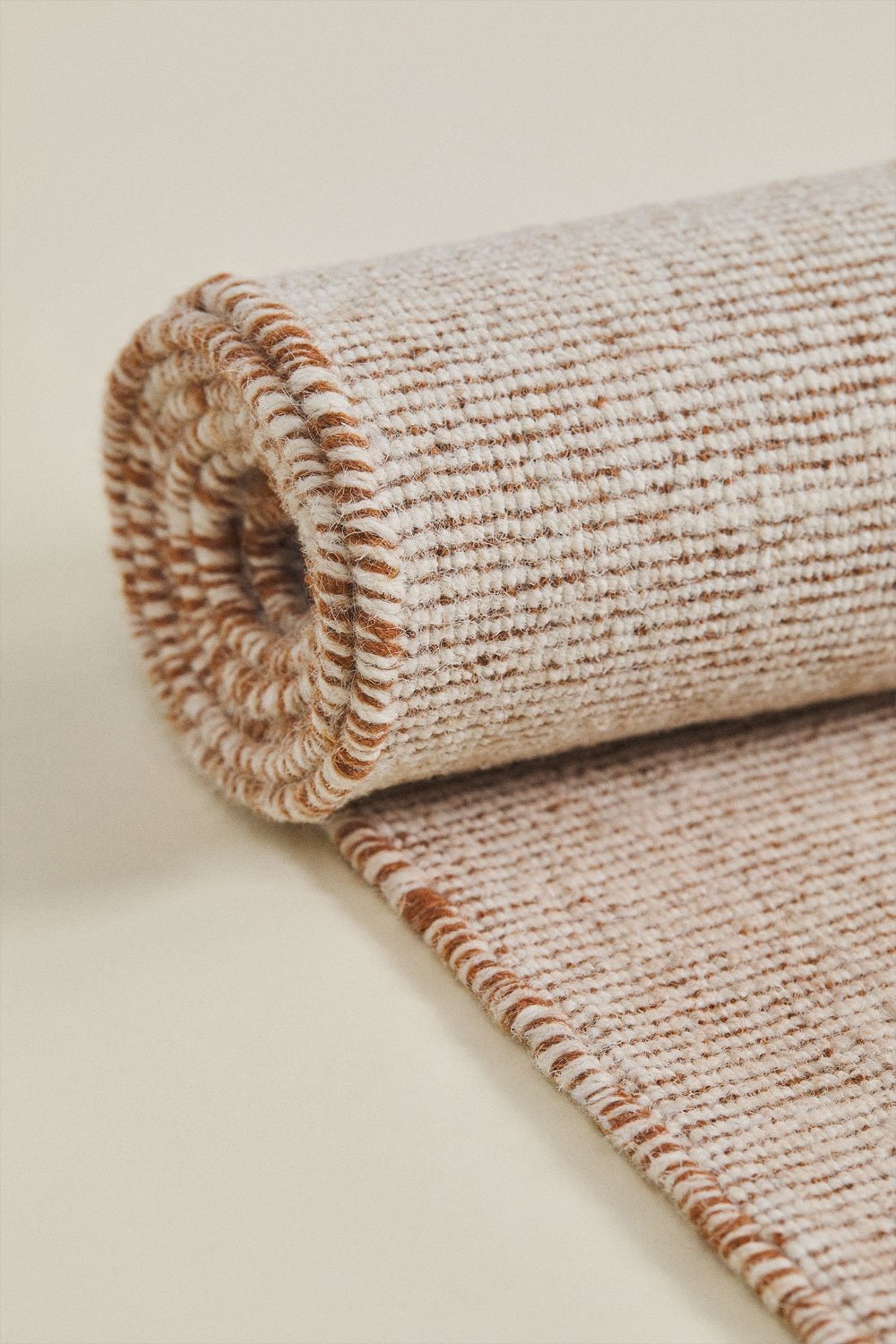 Quiteria rectangular wool and cotton rug, gallery image 2