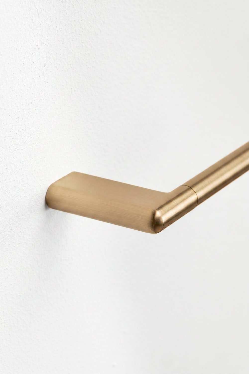 Toilet roll holder in stainless steel and brushed gold Rovent, gallery image 4