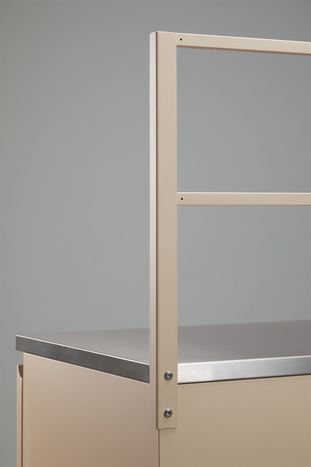 80x50 cm panel for modular outdoor kitchen in Rivana steel, gallery image 4