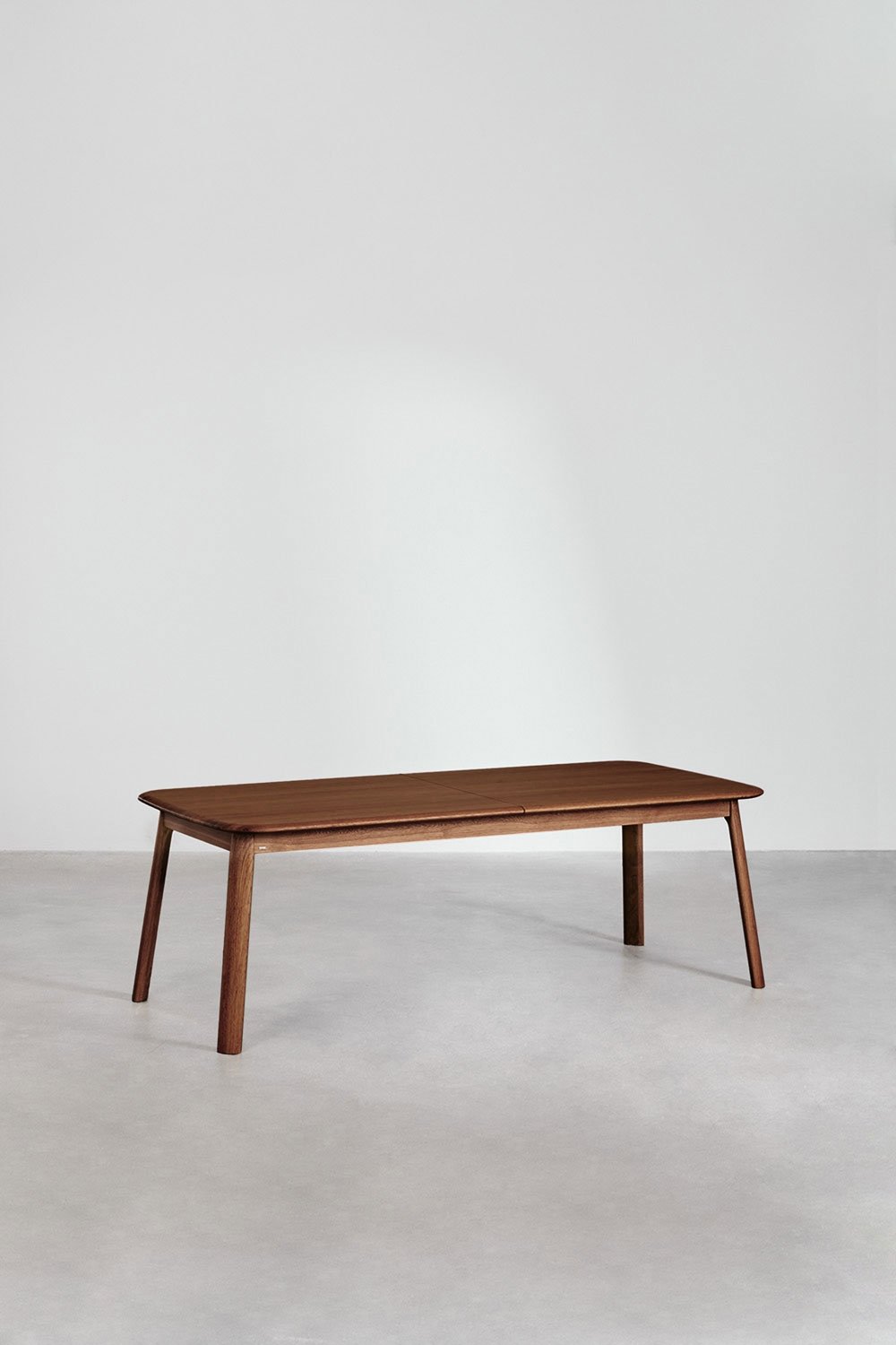 Rectangular dining table 220-320x95 cm extendable in Treveris wood, gallery image 4