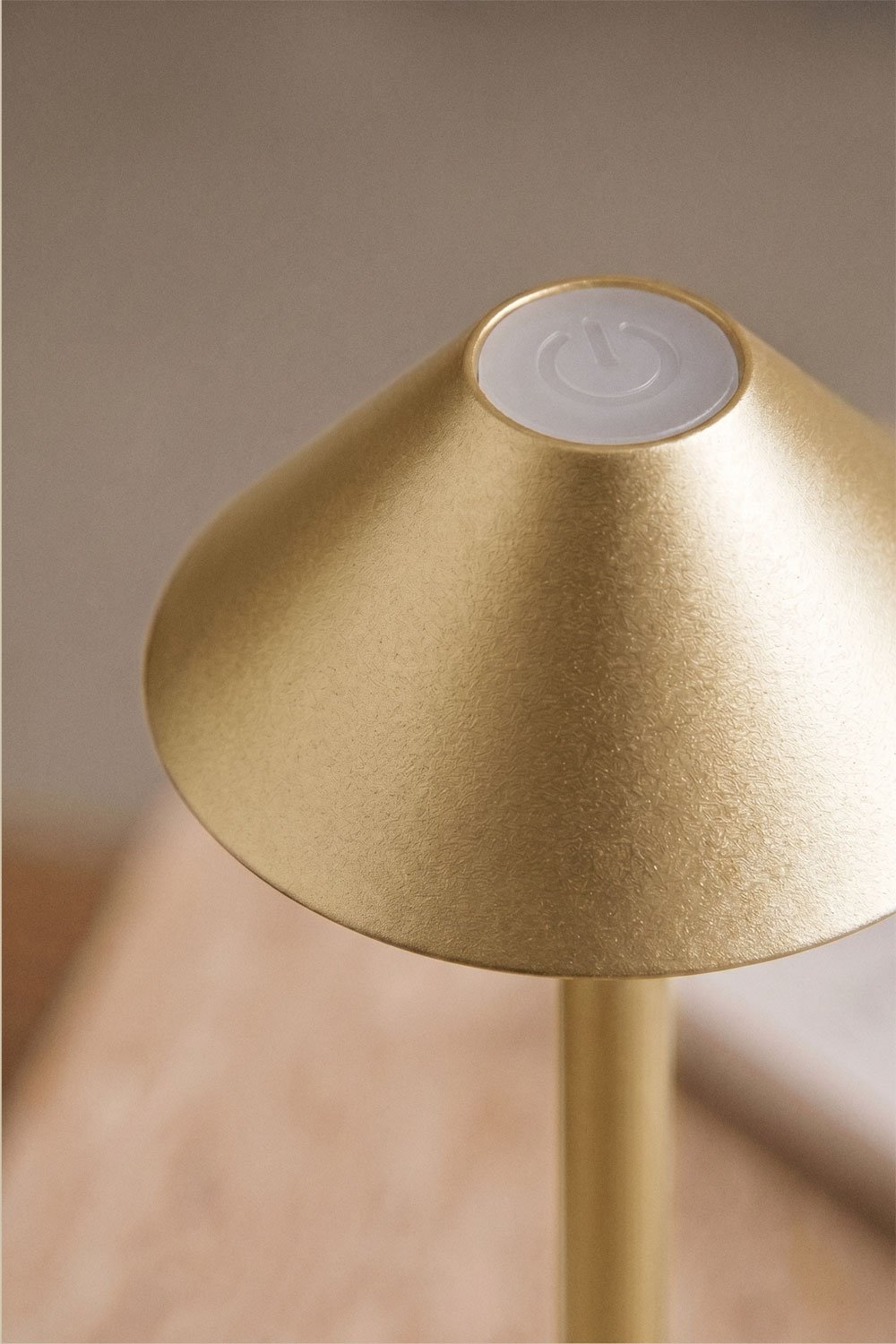 Emilija wireless LED iron table lamp, gallery image 2
