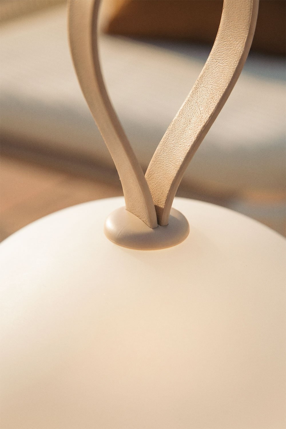 Atilia wireless LED outdoor table lamp in polyethylene, gallery image 2