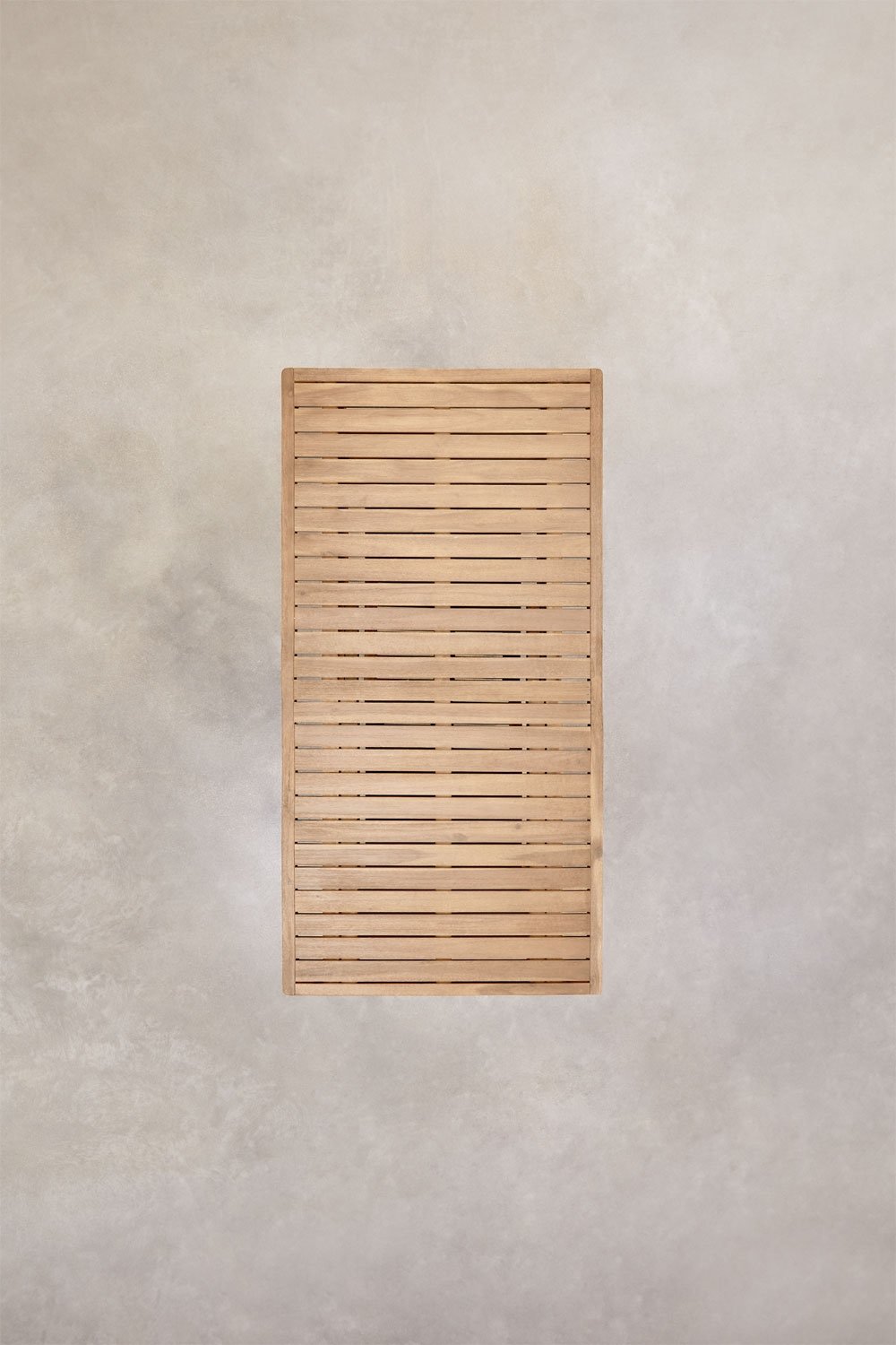 Rectangular dining table 200x100 cm rustic acacia wood Dubai, gallery image 7