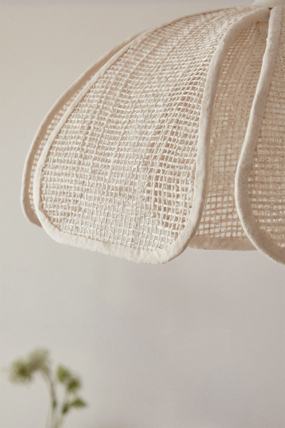 Vidson linen ceiling light Ø50 cm, gallery image 2
