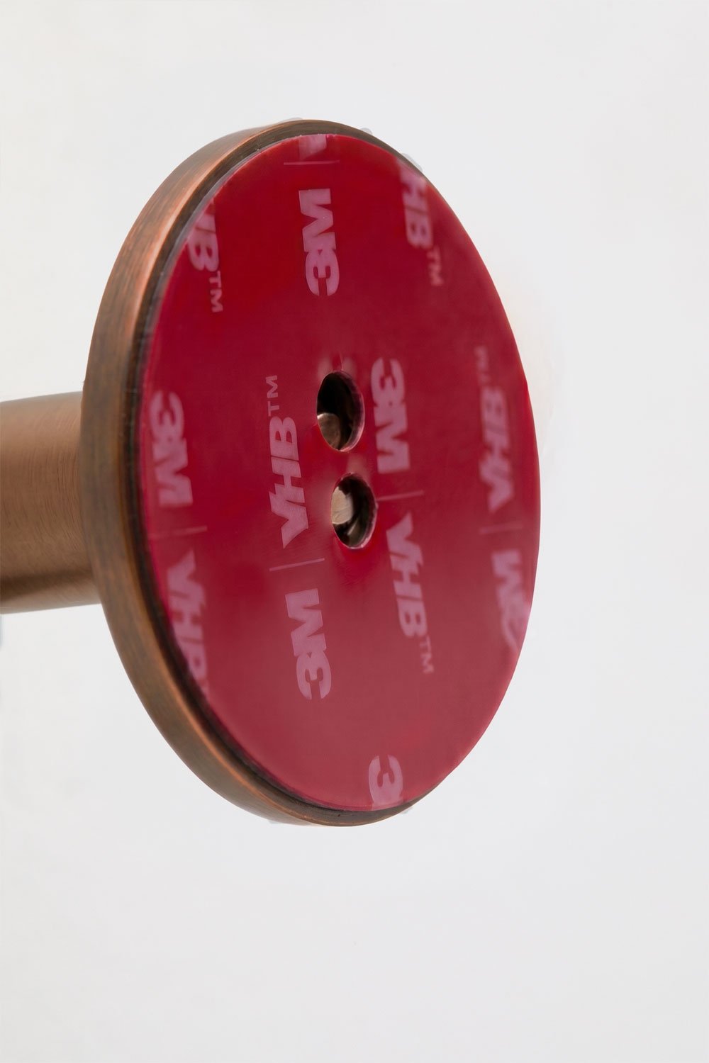 Adhesive bathroom hook in rose gold stainless steel Caldrumi, gallery image 5
