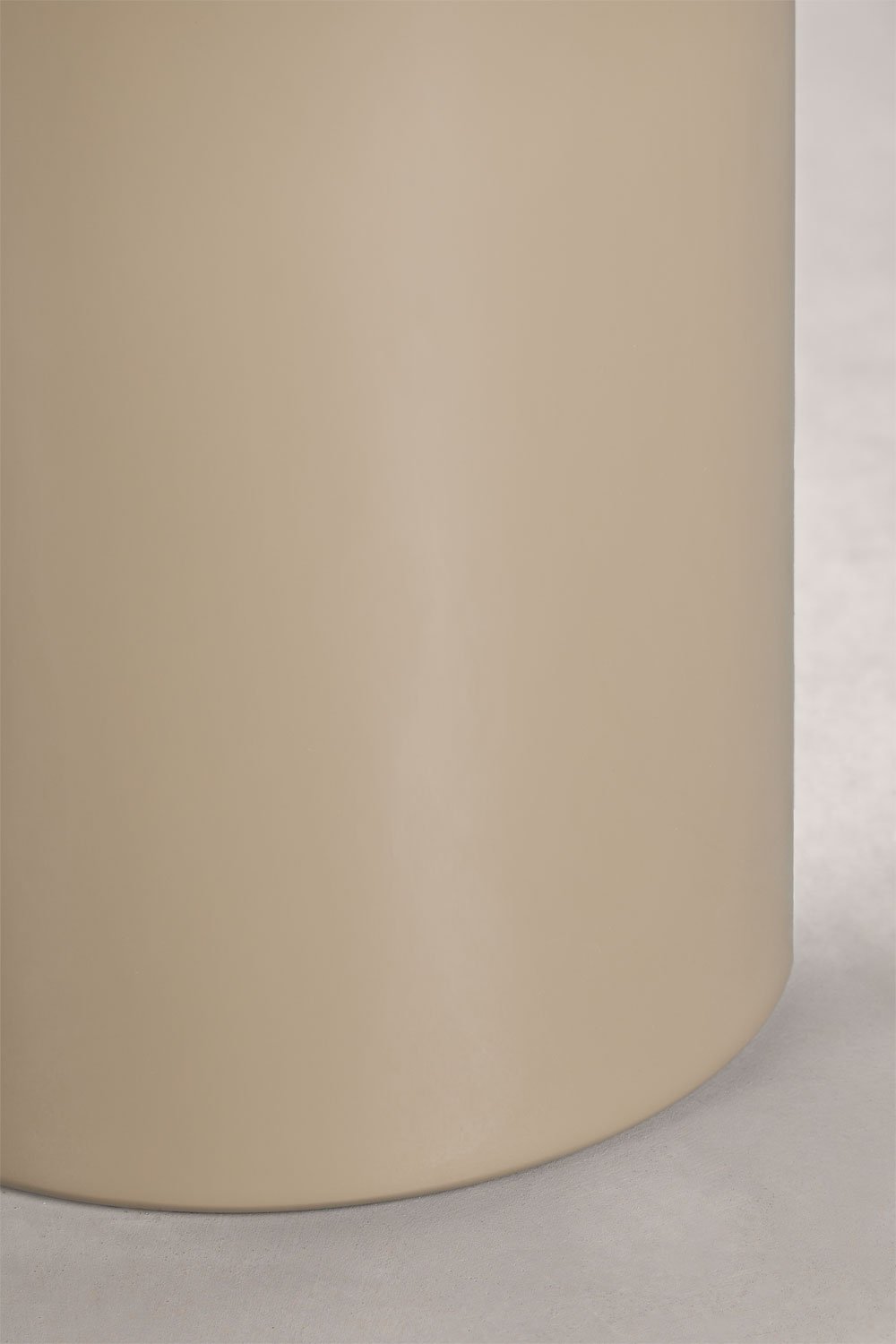 Round dining table Ø120 cm in tempered glass and MDF Asgri, gallery image 5