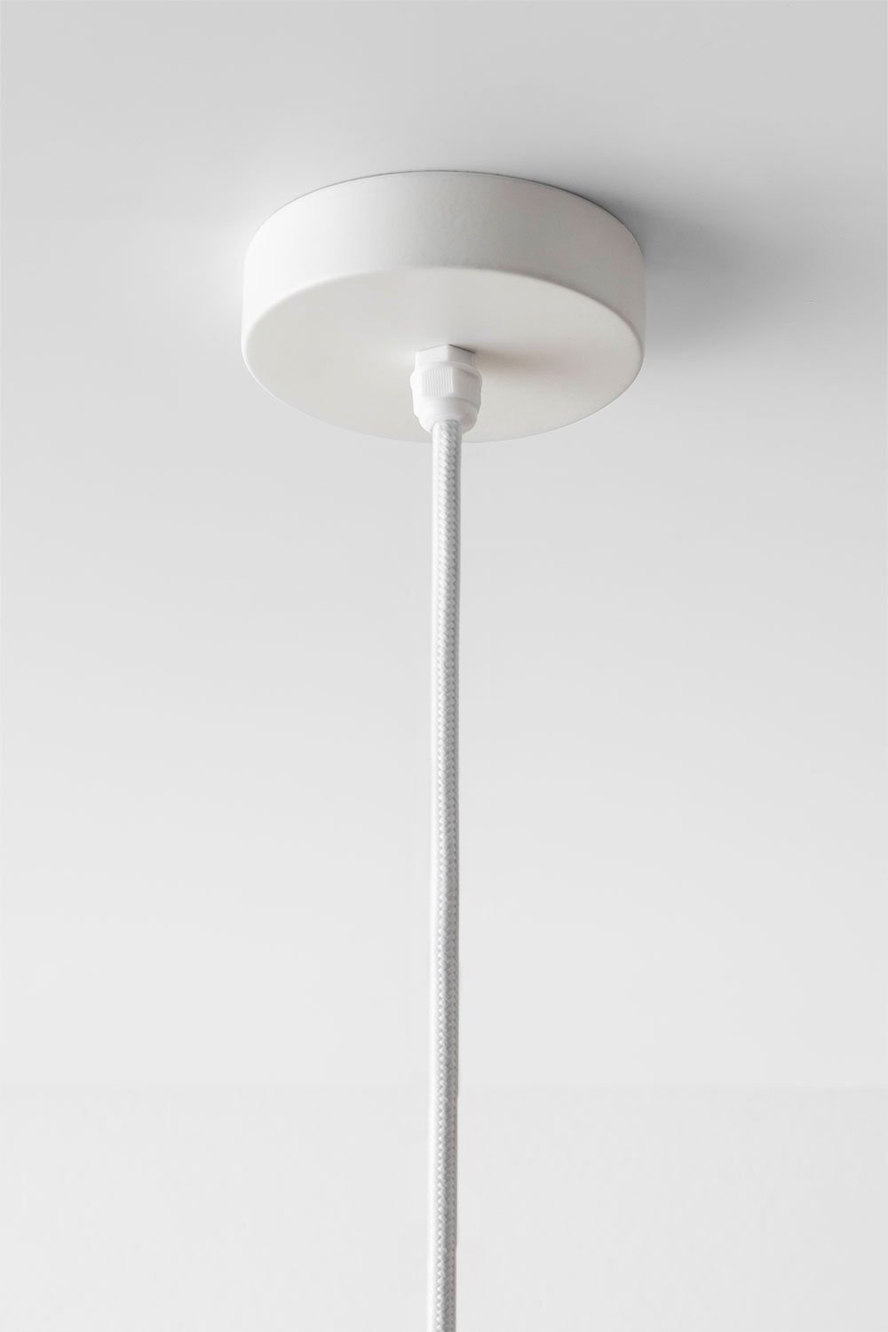 Maslany braided paper ceiling lamp, gallery image 6