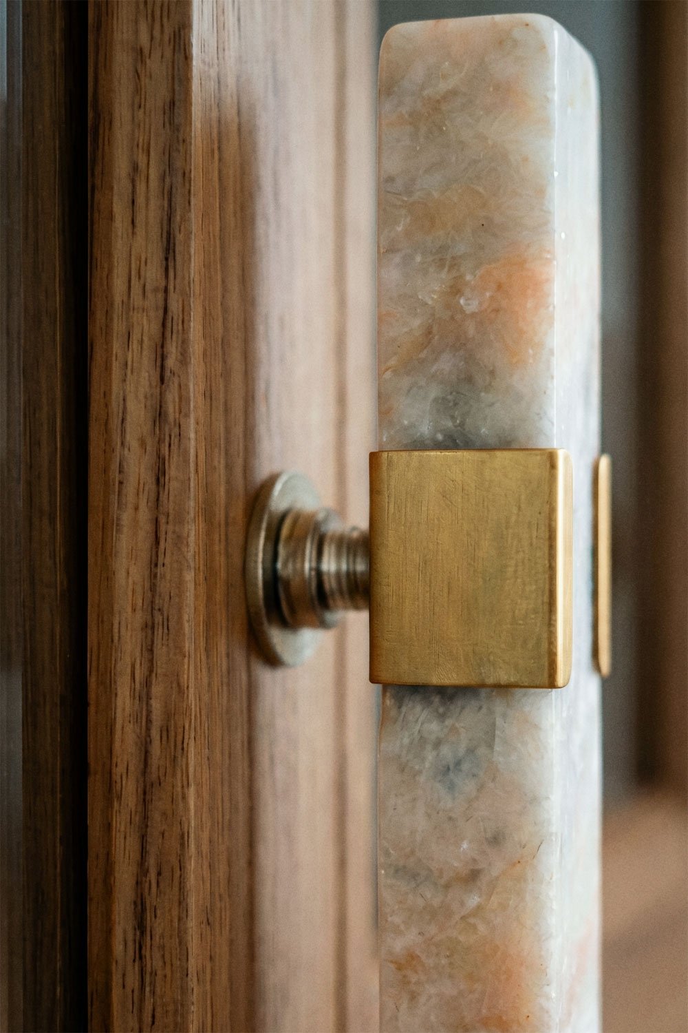 Set of 2 Umpur marble handles, gallery image 2
