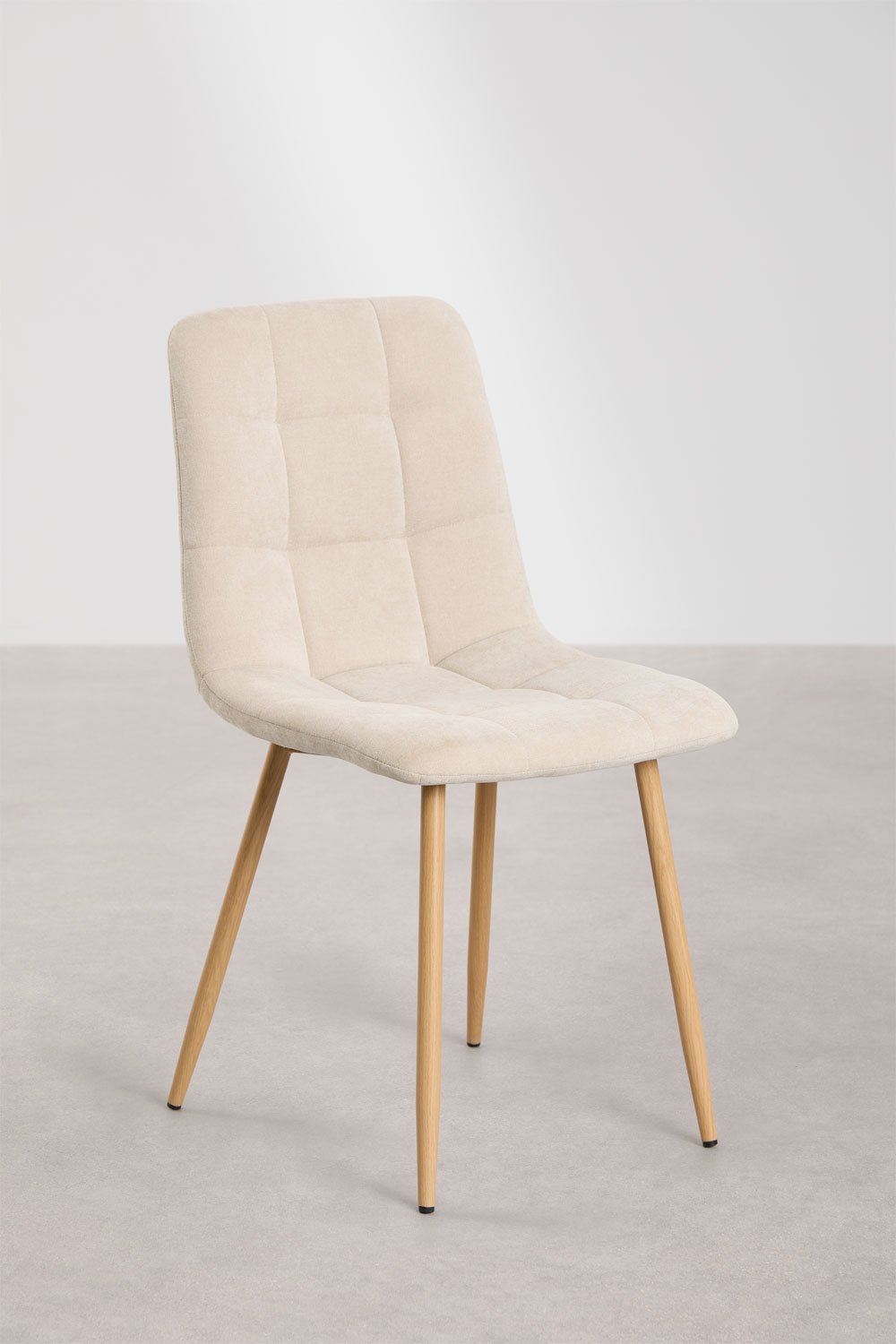 Vielira chenille upholstered dining chair, gallery image 3