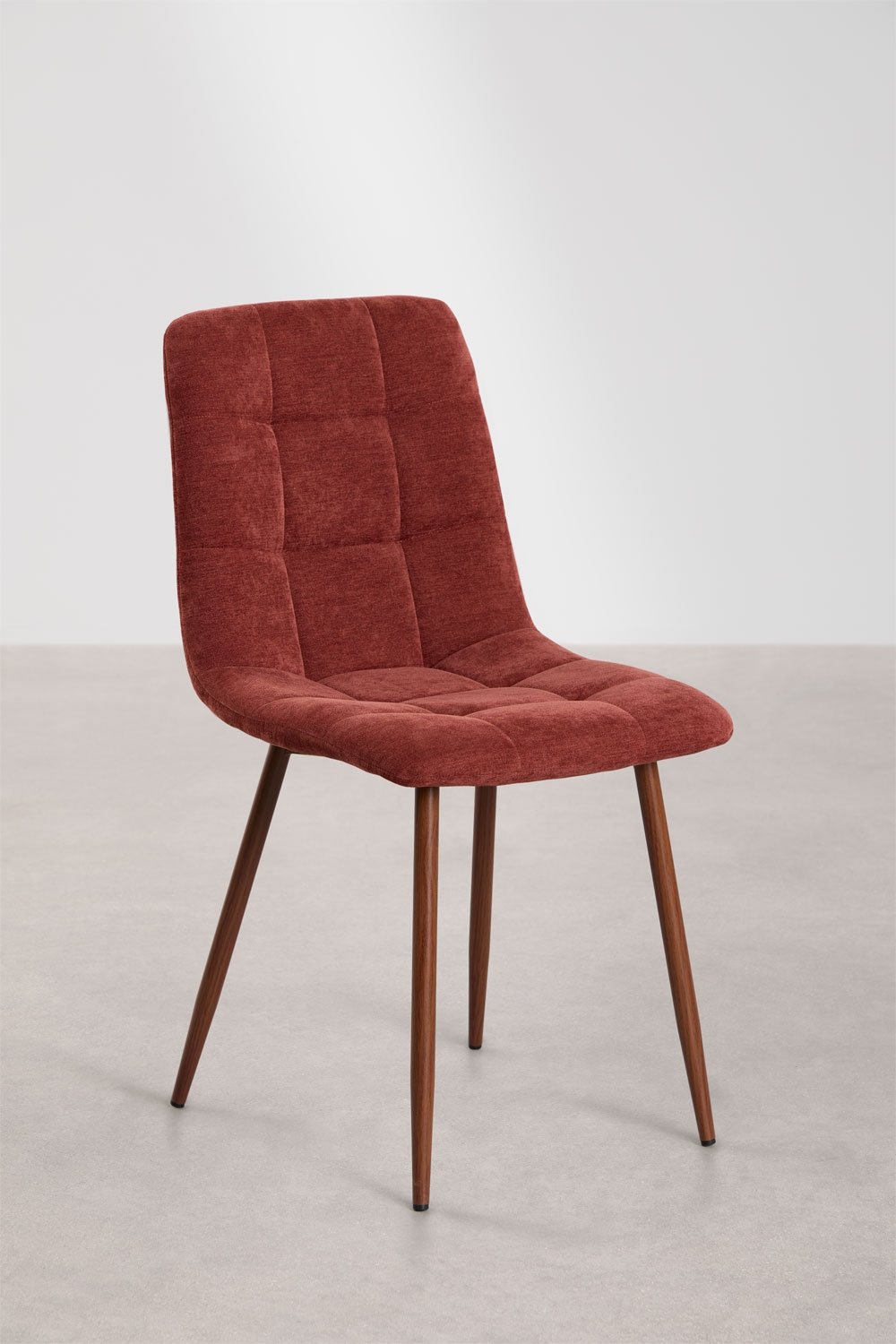 Vielira chenille upholstered dining chair, gallery image 3