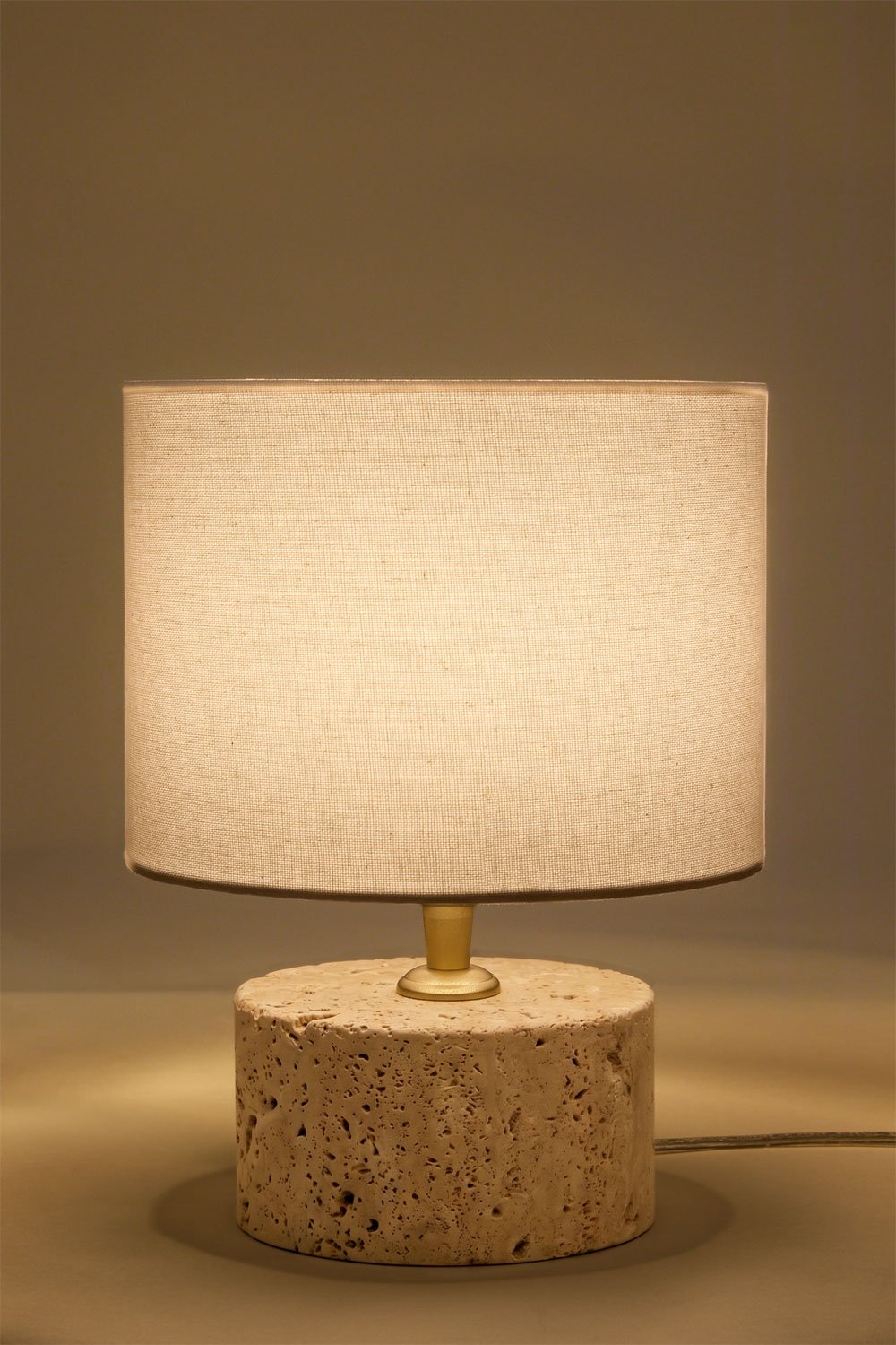 Orlena natural stone table lamp, gallery image 5