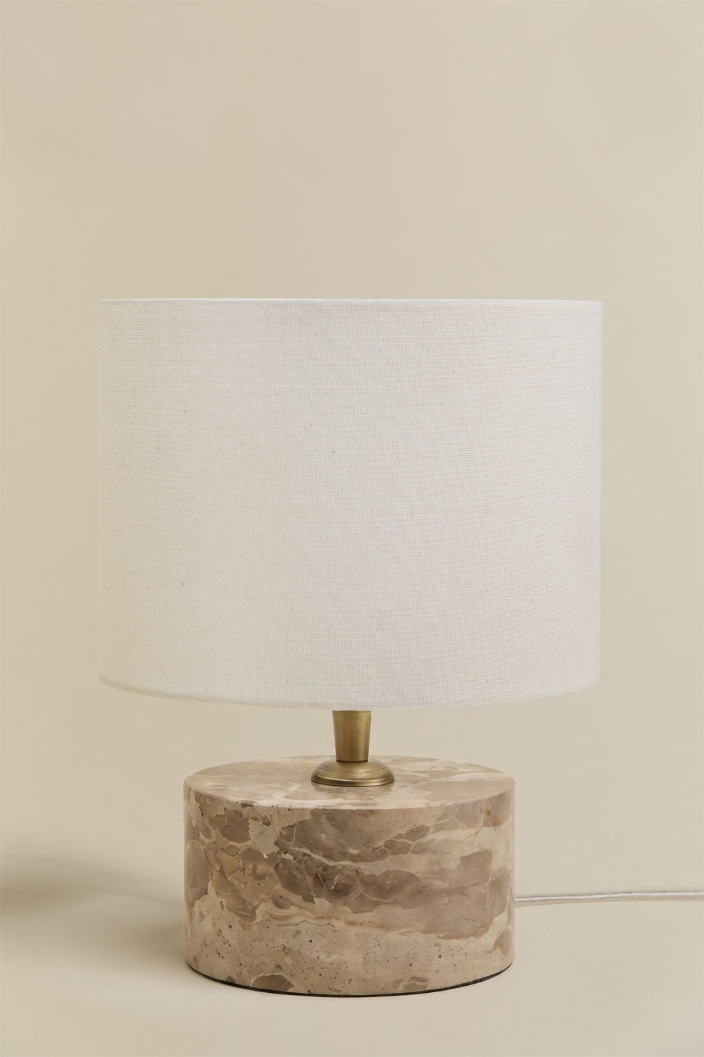 Orlena natural stone table lamp, gallery image 4