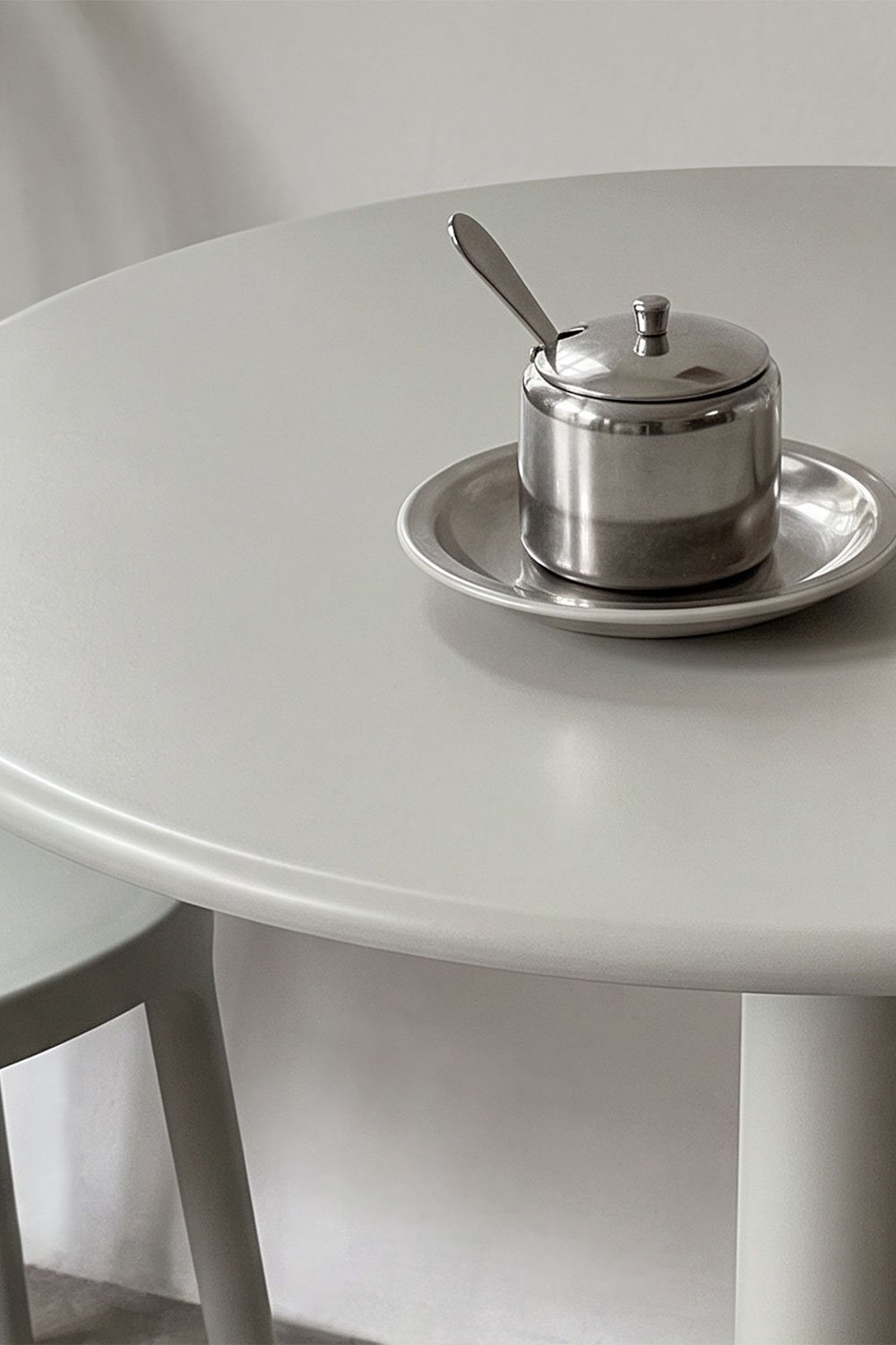 Mizzi round kitchen table Ø70 cm in iron, gallery image 2