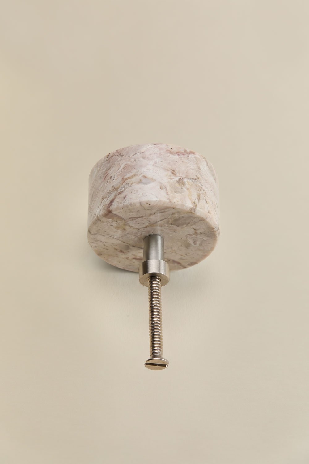 Pack of 2 handles in natural stone and stainless steel Jareia, gallery image 4