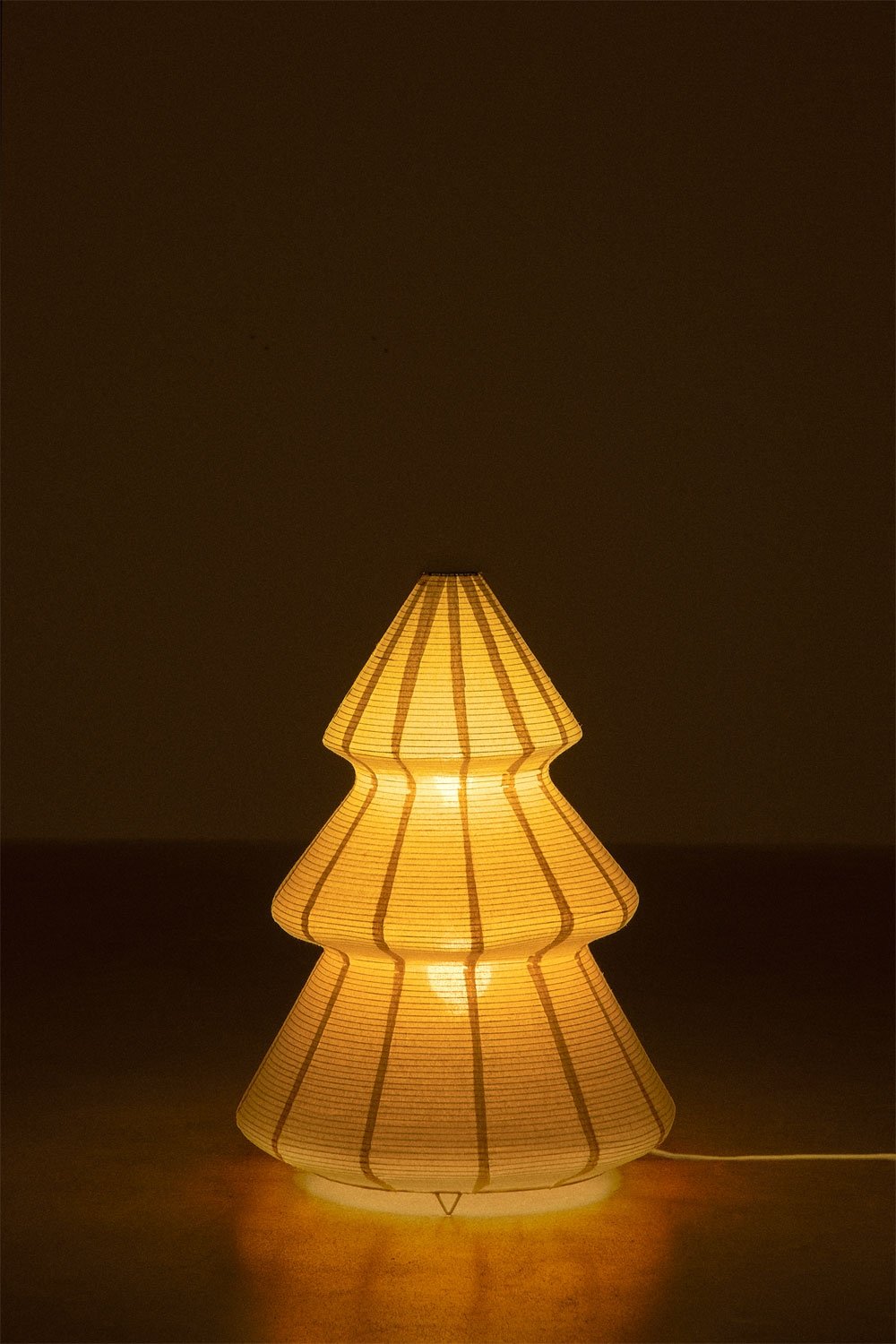 Roulmi luminous Christmas tree in linen, gallery image 4