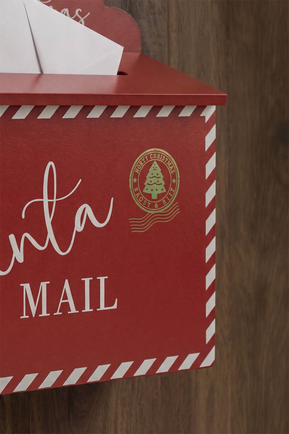 Christmas mailbox in Poreli MDF, gallery image 2