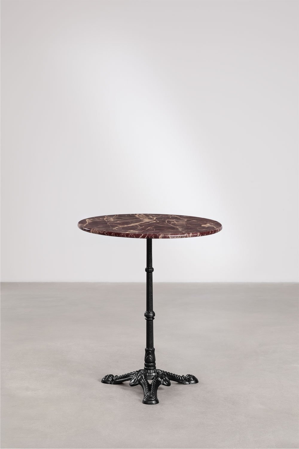 Round bar table Ø60cm in Azteca natural stone, gallery image 2