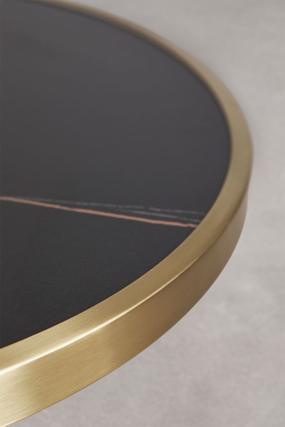 Round bar table Ø60 cm in Xiren stoneware, gallery image 4