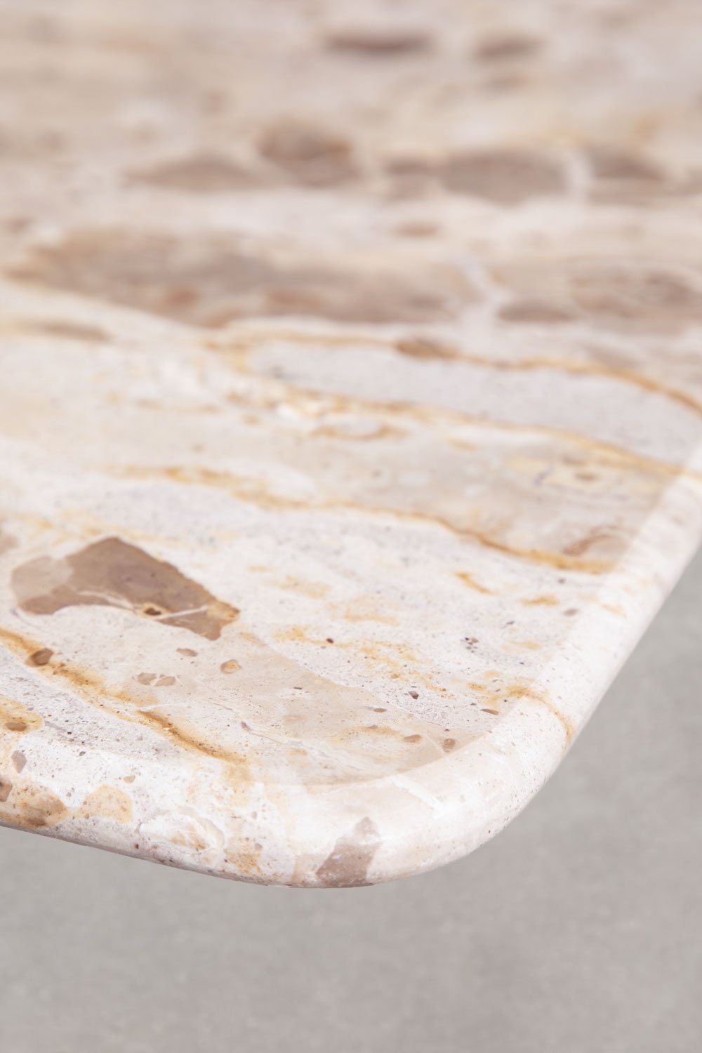 Square bar table in Azteca natural stone, gallery image 5