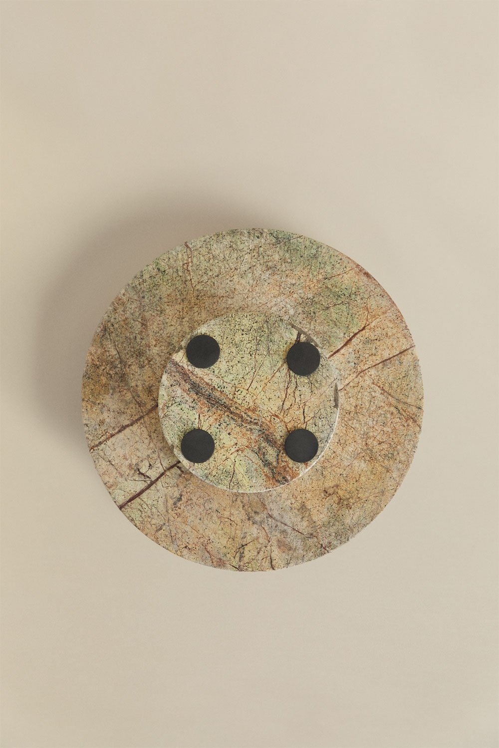 Kevara natural stone round catchall Ø25 cm, gallery image 5