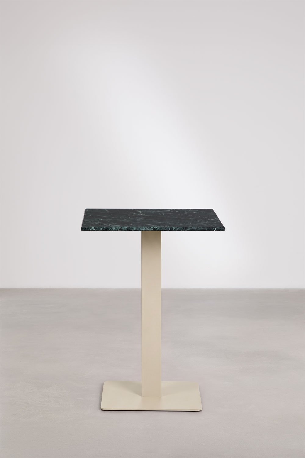 Square bar table in Livanto natural stone, gallery image 2